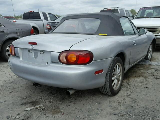 JM1NB3537X0102426 - 1999 MAZDA MX-5 MIATA GRAY photo 4