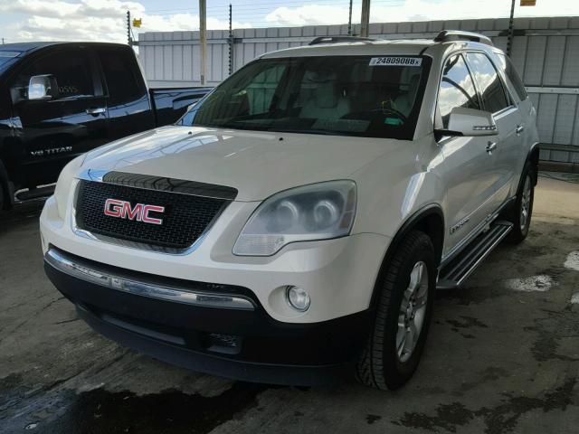 1GKER23728J276562 - 2008 GMC ACADIA SLT თეთრი ფოტო 2