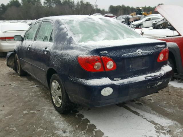 2T1BR32E16C661222 - 2006 TOYOTA COROLLA CE BLUE photo 3