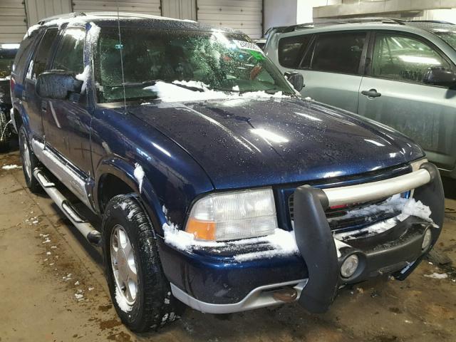 1GKDT63W812178860 - 2001 GMC JIMMY LUXU BLUE photo 1