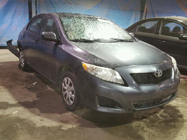 2T1BU4EE9AC535439 - 2010 TOYOTA COROLLA BA GRAY photo 1