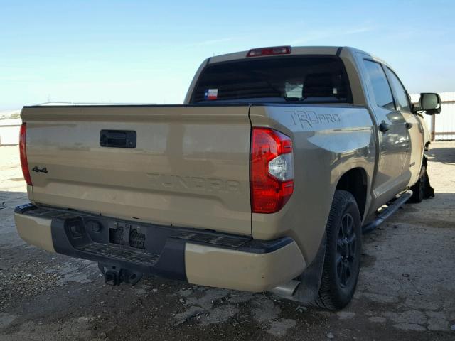 5TFDW5F12GX565350 - 2016 TOYOTA TUNDRA CRE TAN photo 4