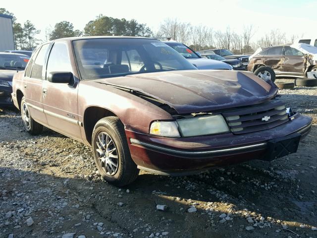 2G1WL54T5P9160869 - 1993 CHEVROLET LUMINA MAROON photo 1