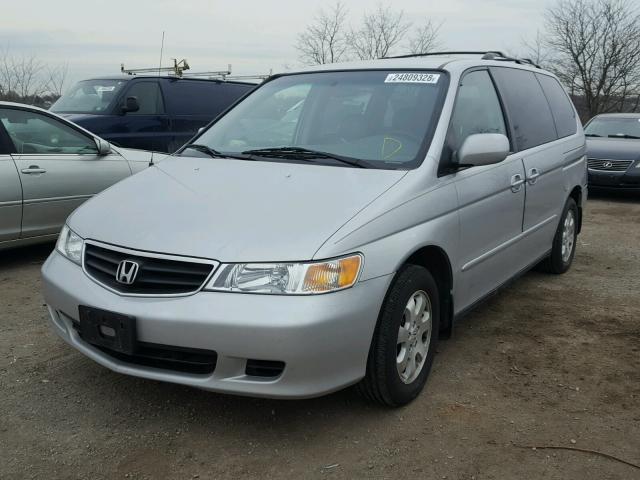 2HKRL18062H567084 - 2002 HONDA ODYSSEY EX SILVER photo 2