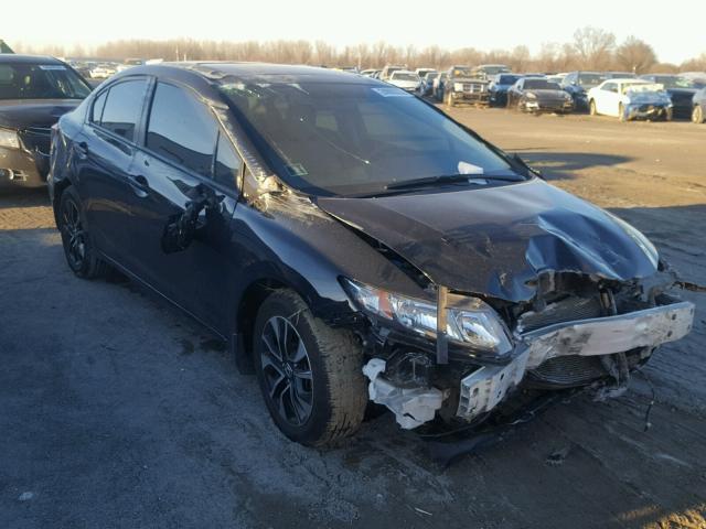 19XFB2F82EE043069 - 2014 HONDA CIVIC EX BLACK photo 1