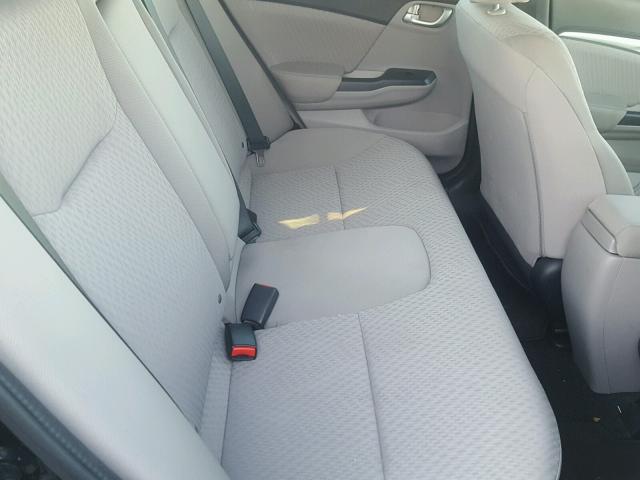 19XFB2F82EE043069 - 2014 HONDA CIVIC EX BLACK photo 6