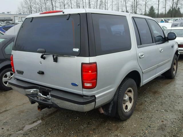 1FMEU1764VLA53683 - 1997 FORD EXPEDITION SILVER photo 4