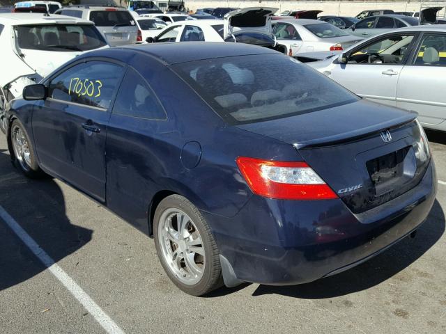2HGFG12876H582036 - 2006 HONDA CIVIC EX ლურჯი ფოტო 3