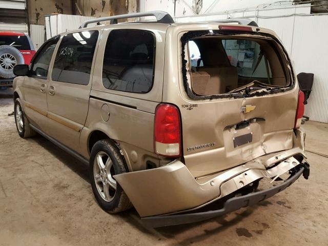 1GNDV33L55D167181 - 2005 CHEVROLET UPLANDER L 棕色 照片 3