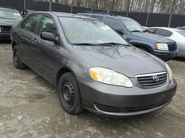 2T1BR32E97C793954 - 2007 TOYOTA COROLLA CE GRAY photo 1