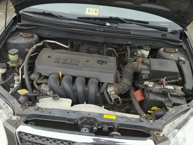 2T1BR32E97C793954 - 2007 TOYOTA COROLLA CE GRAY photo 7