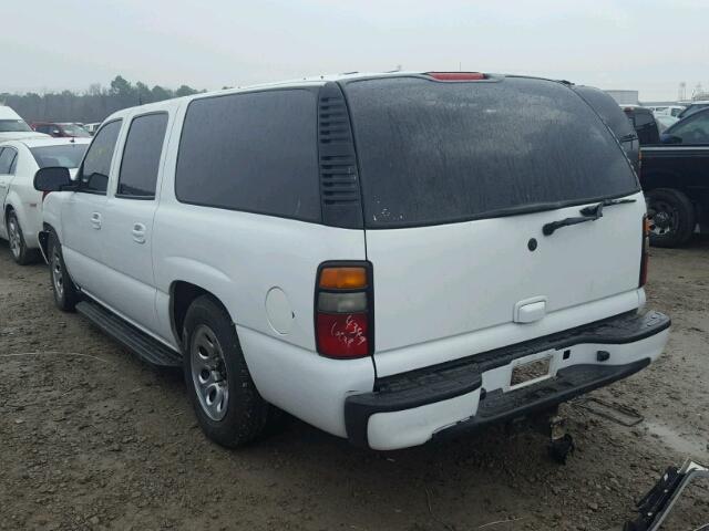 1GKEC16Z52J225475 - 2002 GMC YUKON XL C WHITE photo 3