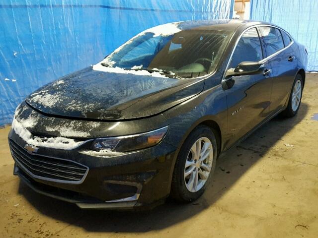 1G1ZE5ST0GF294352 - 2016 CHEVROLET MALIBU LT BLACK photo 2