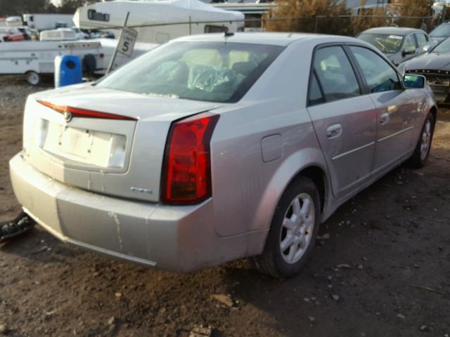 1G6DM57T370117409 - 2007 CADILLAC CTS SILVER photo 4