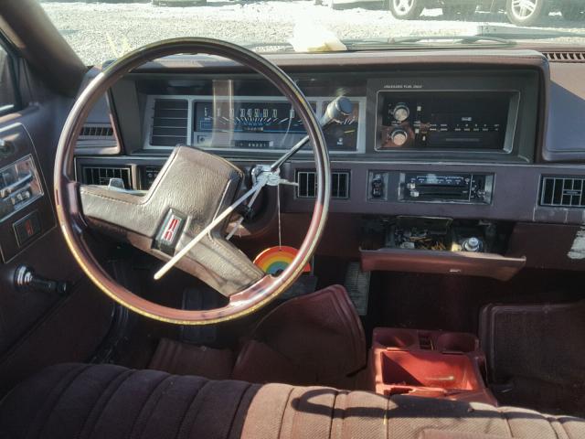 2G3AJ19R2G9333650 - 1986 OLDSMOBILE CUTLASS CI BURGUNDY photo 9