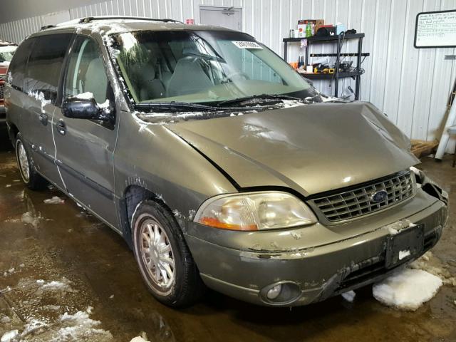 2FMZA51402BB73808 - 2002 FORD WINDSTAR L GRAY photo 1