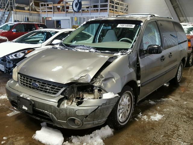 2FMZA51402BB73808 - 2002 FORD WINDSTAR L GRAY photo 2