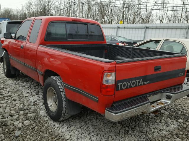 JT4VD12E0S0004707 - 1995 TOYOTA T100 XTRAC RED photo 3