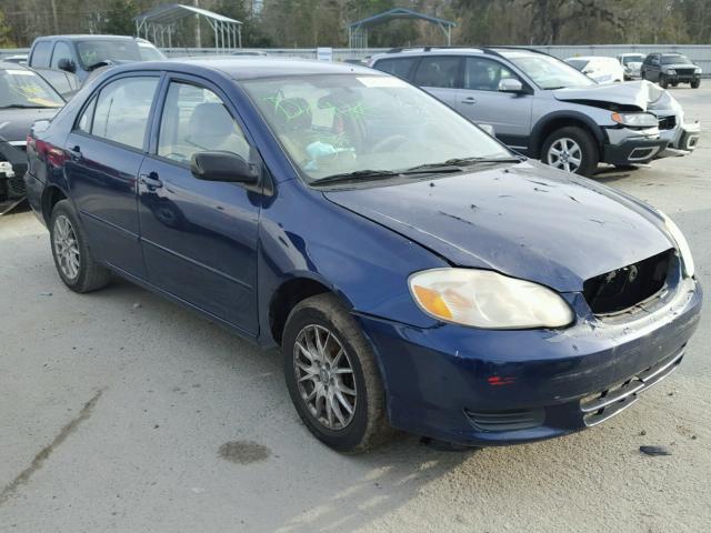 1NXBR32E64Z292627 - 2004 TOYOTA COROLLA CE BLUE photo 1