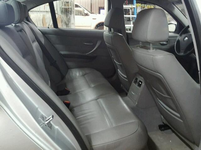 WBAVD13516KV05322 - 2006 BMW 325 XI SILVER photo 6