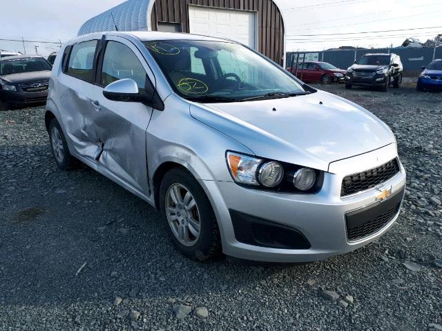 1G1JA6EH5C4148962 - 2012 CHEVROLET SONIC LS SILVER photo 1