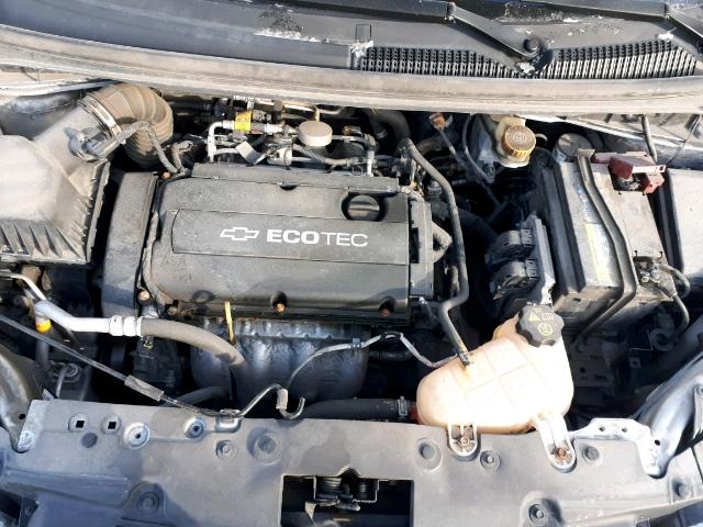 1G1JA6EH5C4148962 - 2012 CHEVROLET SONIC LS 银色 照片 7