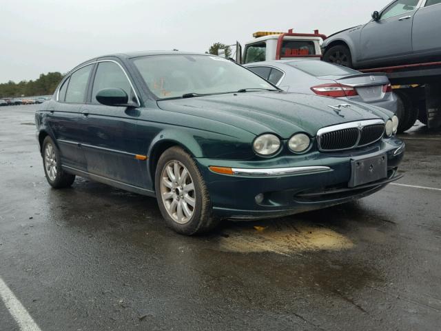 SAJEA51D63XC93677 - 2003 JAGUAR X-TYPE 2.5 GREEN photo 1