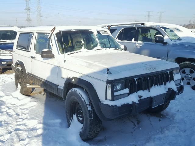 1J4FJ57L4LL107912 - 1990 JEEP CHEROKEE L WHITE photo 1