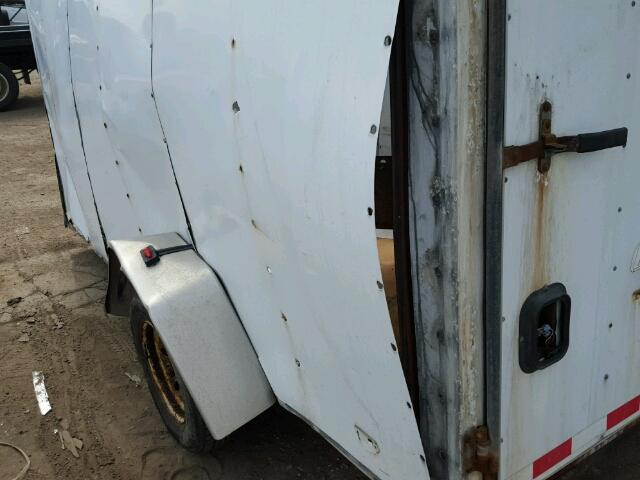 5NHUEH2185N048795 - 2005 CARGO TRAILER WHITE photo 9