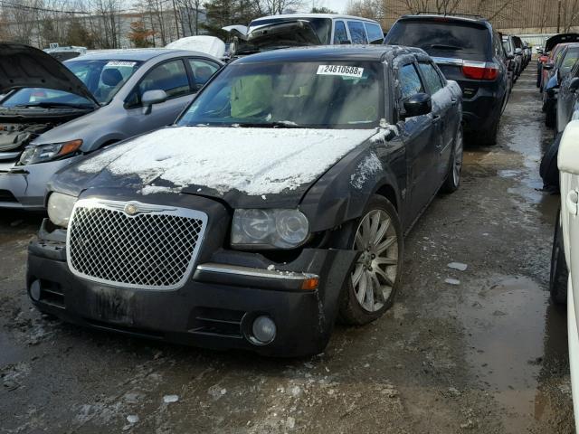 2C3LA63H47H873520 - 2007 CHRYSLER 300C BLACK photo 2