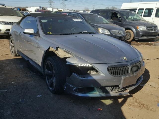 WBAEB5C5XAC225849 - 2010 BMW 650 I GRAY photo 1