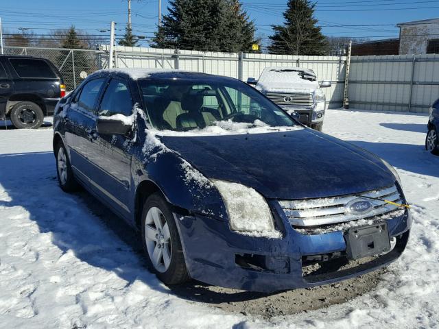 3FAFP07146R103375 - 2006 FORD FUSION SE BLUE photo 1