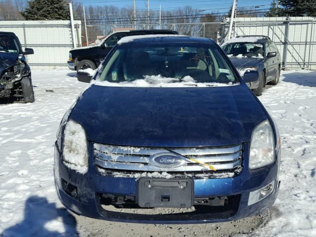 3FAFP07146R103375 - 2006 FORD FUSION SE BLUE photo 9