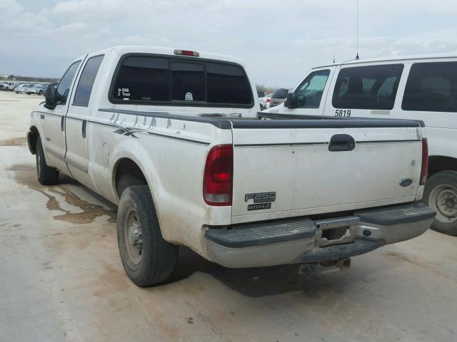 1FTNW20F32EA39790 - 2002 FORD F250 SUPER WHITE photo 3