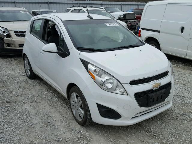 KL8CB6S96EC589592 - 2014 CHEVROLET SPARK LS WHITE photo 1