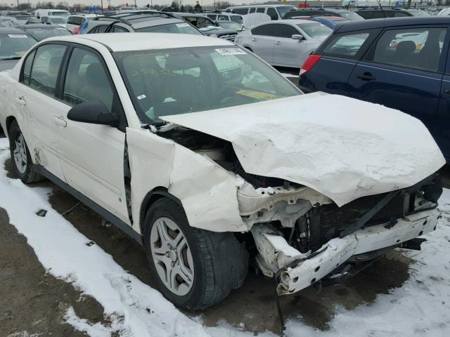 1G1ZS53886F274318 - 2006 CHEVROLET MALIBU LS WHITE photo 1