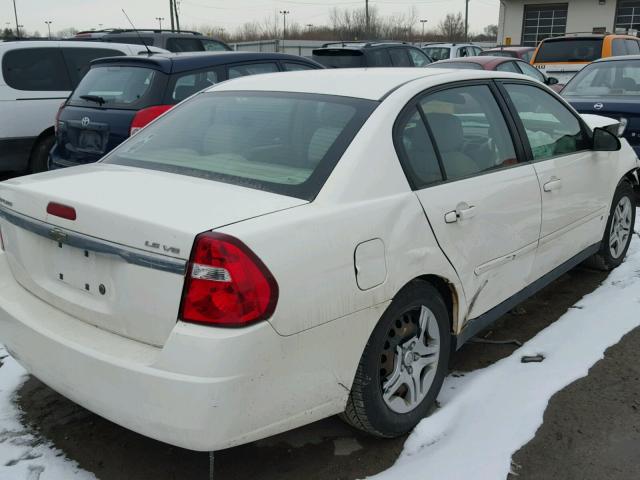 1G1ZS53886F274318 - 2006 CHEVROLET MALIBU LS თეთრი ფოტო 4