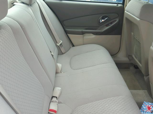 1G1ZS53886F274318 - 2006 CHEVROLET MALIBU LS თეთრი ფოტო 6