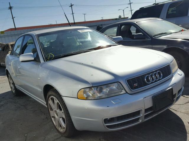 WAUDD68D4YA023459 - 2000 AUDI S4 2.7 QUA SILVER photo 1