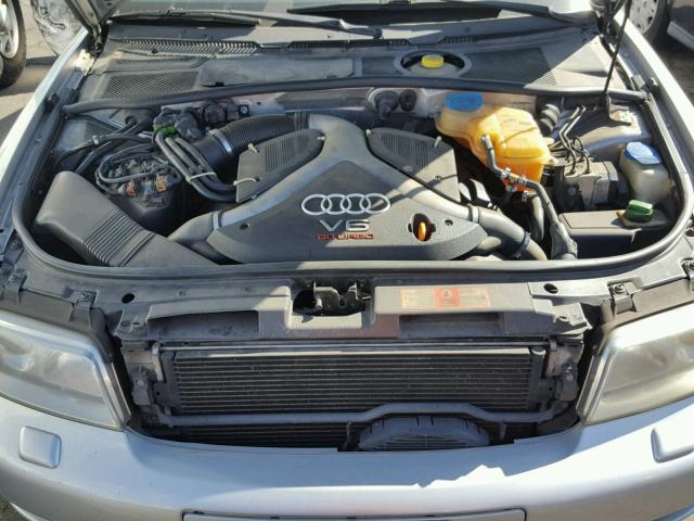 WAUDD68D4YA023459 - 2000 AUDI S4 2.7 QUA SILVER photo 7