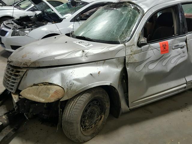 3C4FY48B72T344091 - 2002 CHRYSLER PT CRUISER SILVER photo 10