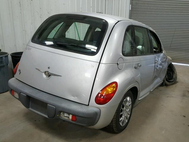 3C4FY48B72T344091 - 2002 CHRYSLER PT CRUISER SILVER photo 4