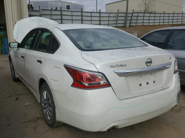 1N4AL3AP2FC479589 - 2015 NISSAN ALTIMA 2.5 WHITE photo 3