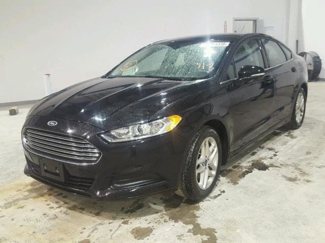 1FA6P0H76F5112441 - 2015 FORD FUSION SE BLACK photo 2