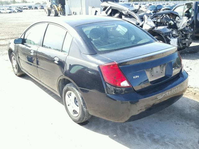 1G8AG52F14Z123641 - 2004 SATURN ION LEVEL BLACK photo 3