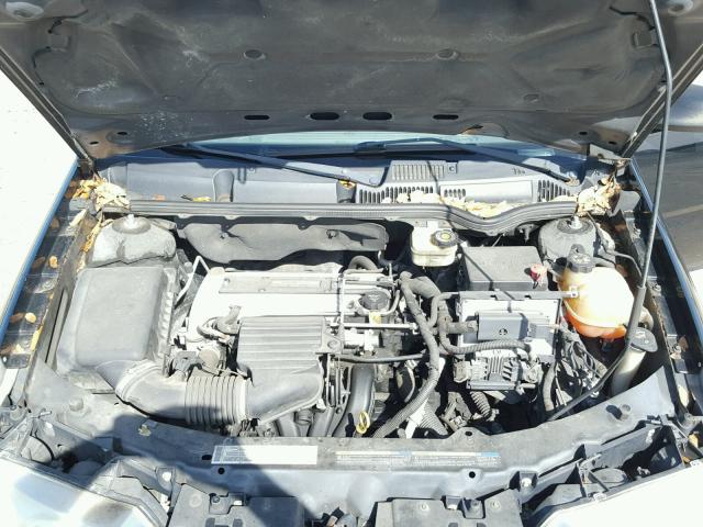 1G8AG52F14Z123641 - 2004 SATURN ION LEVEL BLACK photo 7