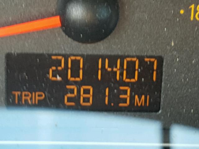 1G8AG52F14Z123641 - 2004 SATURN ION LEVEL BLACK photo 8