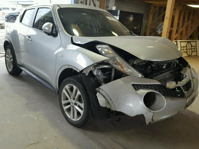 JN8AF5MRXDT219579 - 2013 NISSAN JUKE S SILVER photo 1