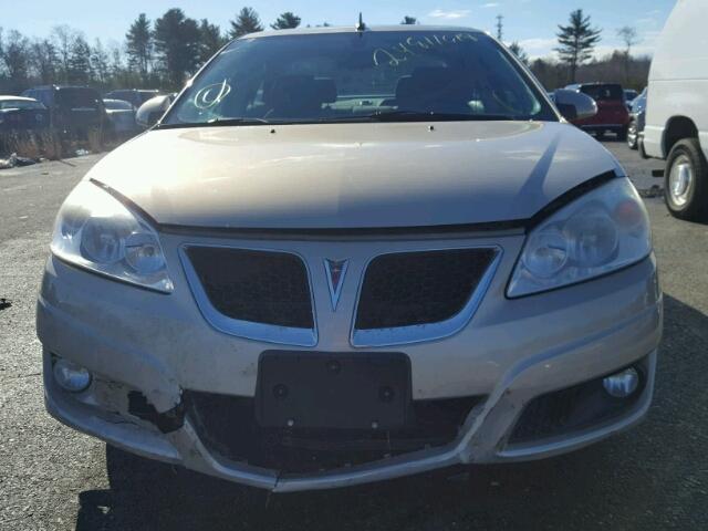 1G2ZJ57K894256941 - 2009 PONTIAC G6 BEIGE photo 9