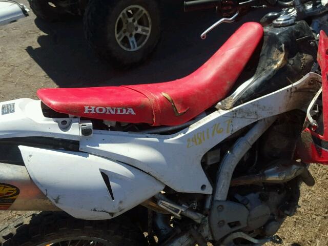 MLHMD3814E5103644 - 2014 HONDA CRF250 L RED photo 6